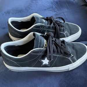 Converse Black and White Star Sneakers